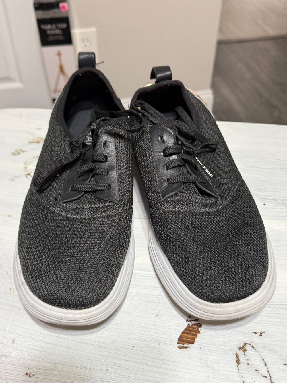 Cole Haan Womens Grandsport Leopard Lace Up Sneakers Shoes size 9 - Picture 2 of 15